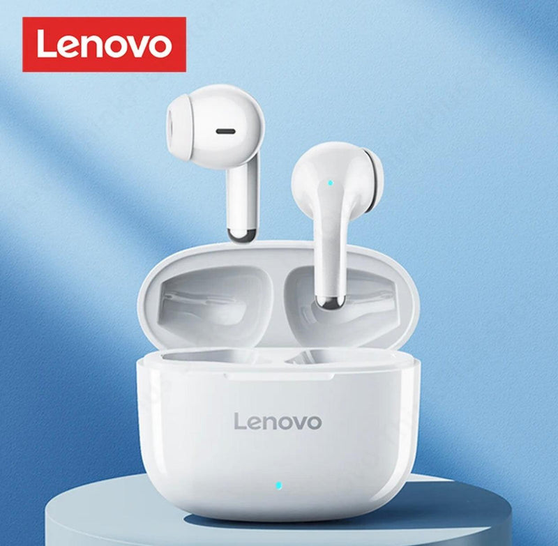 Lenovo lp40 pró fone de ouvido bluetooth 5.1 fones sem fio à prova d'água, ideal para esportes. - Espaço Vip