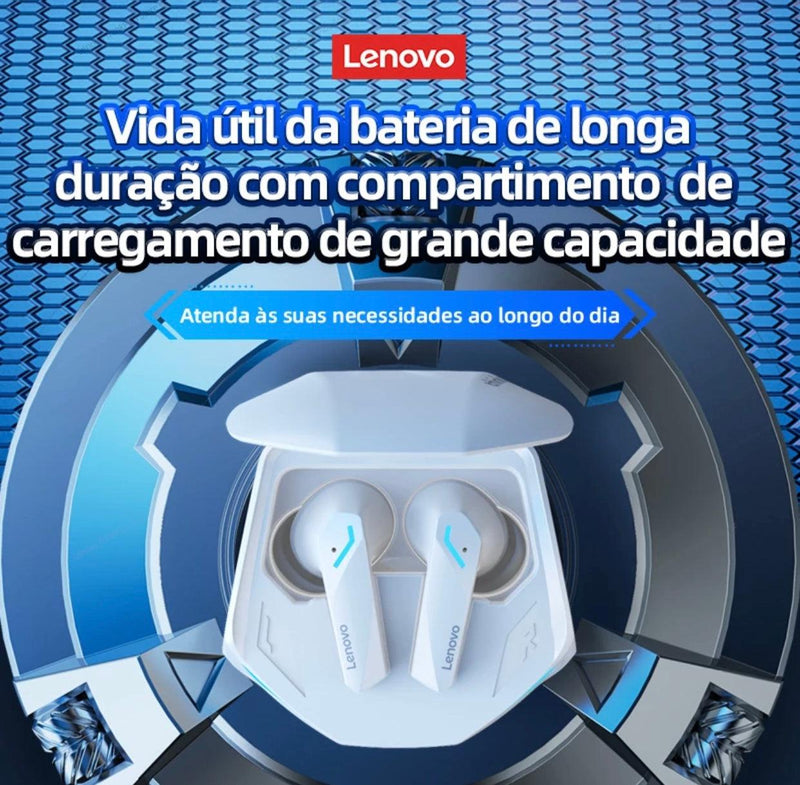 Fone Lenovo Thinkplus Live Pods Gm2 Pro Bluetooth Gamer 5.3 - Espaço Vip