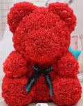 Urso de rosas I PROMOÇÃO DIA DOS NAMORADOS I 25cm - Espaço Vip